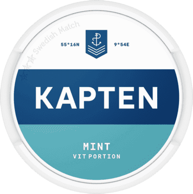 Kapten Mint Vit Portion