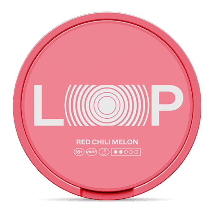 LOOP Red Chili Melon Slim Medium