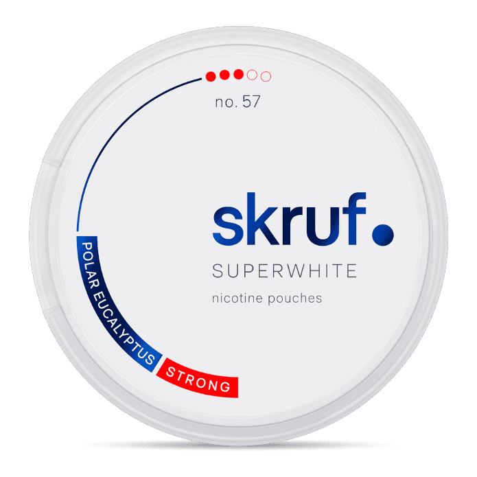 Skruf Super White No.57 Polar Eucalyptus Strong