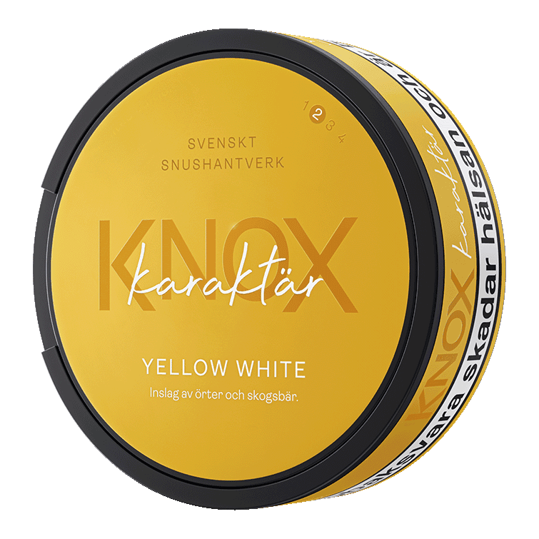 Knox Karaktär Yellow White
