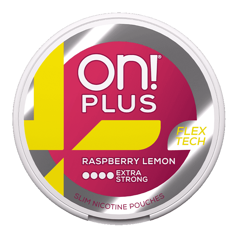 On! Plus Raspberry Lemon Extra Strong